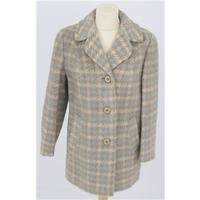 Vintage Dielma, size 12 pastel checked jacket