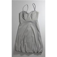 Vicky Martin - Size: 8 - Grey - Mini dress