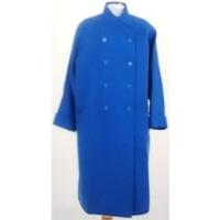 Vintage 1980s\' size 10, bright blue coat