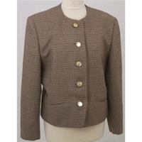 Vintage The Bond Street Collection Size 14 Brown Jacket