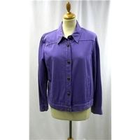 Viyella - Size 12 - Purple - Jacket