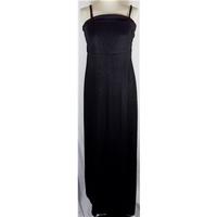 Vintage Eastex size 16 black long dress