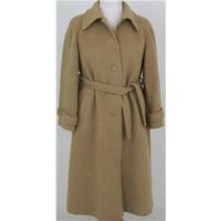 vintage 70s windsmoor size 12 beige coat