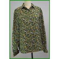vintage unbranded made in seville size xxl green blouse