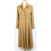 Vintage Circa 1970s Austin Reed Size 16 Long Brown Wool Coat