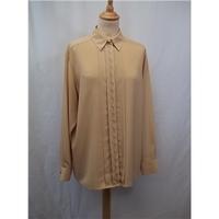 Viyella - Size: 12 - Yellow - Blouse