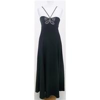 Vintage, David Butler, size 12 black evening gown