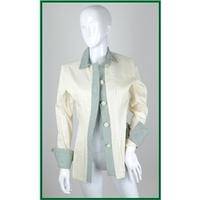 Vintage - Size: M - Cream / ivory - Long sleeved jacket