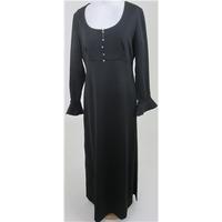 Vintage 70\'s Lavinia, size 16 black long dress