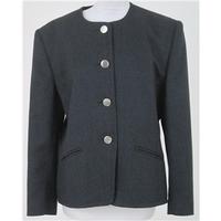 viyella size 14 black smart jacket