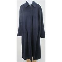 Vintage 80\'s Jaeger, size 12 navy blue oversized coat