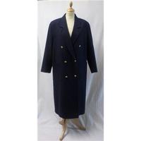 Vintage 1980\'s Windsmore Size 14/16 Navy Double breasted Coat 1980\'s Windsmore - Size: 14 - Blue - Trenchcoat