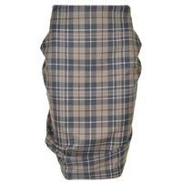 VIVIENNE WESTWOOD ANGLOMANIA Tartan Dropped Hem Skirt