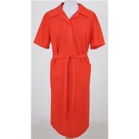 Vintage 80s St Michaels Size 20 red summer dress
