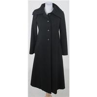 vintage size 10 black long coat