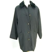 viyella size m black coat