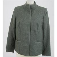 vintage dereta size 14 green wool jacket