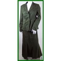 Viyella - Size: 12 - Green - Skirt suit
