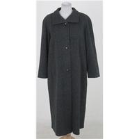 vintage 90s st michael size 8 dark grey winter coat