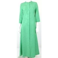 Vintage 1970\'s Young Motherhood London Size 10 Mint Green Textured Dress