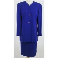 Viyella, size 14- 16 blue skirt suit