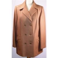 vintage stmichael size 16 beige coat
