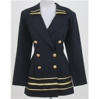 Vintage Official, size 12 navy blue military style jacket