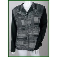 Vintage - Afibel - size 18 - Black - smart jacket