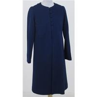 Vintage 70s Unbranded Size:S navy-blue occasion coat