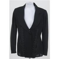 Vintage 80\'s Jean Paul Gaultier, size 12 black jacket