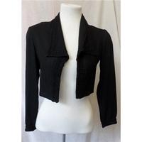 VINTAGE BLACK BOLERO Unbranded - Size: S - Black