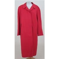 Vintage 80\'s Aquascutum, size 18 red raincoat