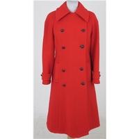 Vintage 80s Alexon Youngset Size S red winter coat