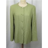 Viyella pale green jacket size 14