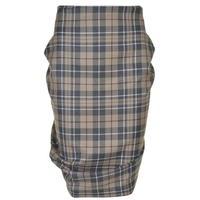 VIVIENNE WESTWOOD ANGLOMANIA Tartan Dropped Hem Skirt