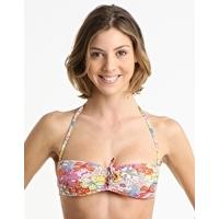 Vittoria Bandeau Bikini Top - Floral