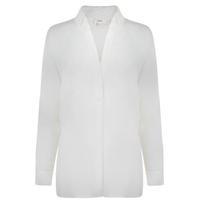 VINCE V Neck Silk Blouse