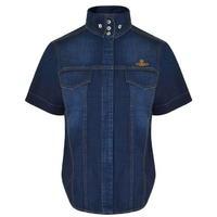 VIVIENNE WESTWOOD ANGLOMANIA Orb Denim Krall Shirt