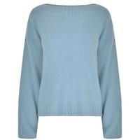 VINCE Cashmere Boxy Crew Neck Sweatshirt