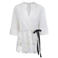 VICTORIA BY VICTORIA BECKHAM Sponge Lace Top