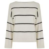 vince striped cashmere jumper