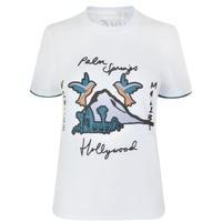 victoria by victoria beckham palm springs t shirt