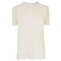 VICTORIA BECKHAM Floral Lace T Shirt