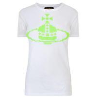 VIVIENNE WESTWOOD ANGLOMANIA Embroidered Logo T Shirt