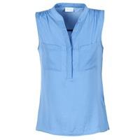 vila vimelli womens blouse in blue