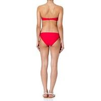 VISION - Red Bandeau Bikini Set