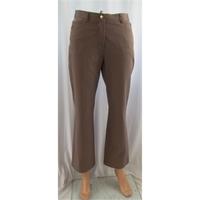 viyella size 8 beige trousers