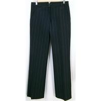 Vila - Size S - Black Pinstripe - Trousers