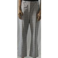 viyella size 12 blue checkered trouser