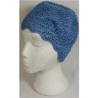 Vintage 1950\'s Brit Marine blue rubber swim hat